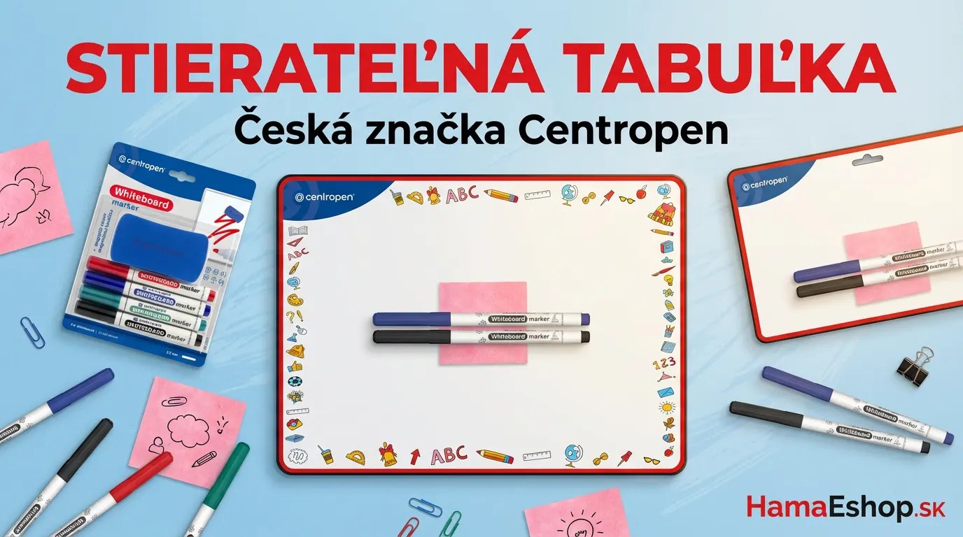 Stierateľná tabuľka Centropen